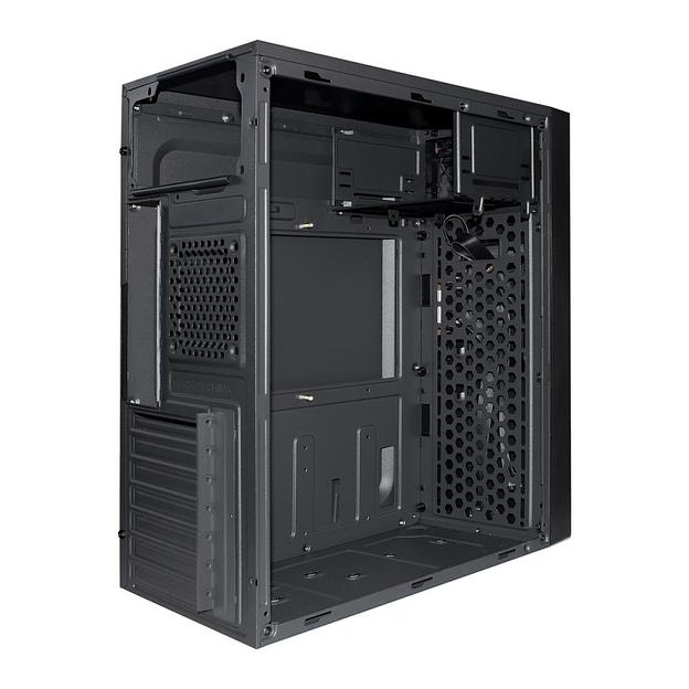 Exegate EX290172RUS Корпус Miditower ExeGate AA-440 (ATX, без БП, 2*USB, аудио, черный) фото 2