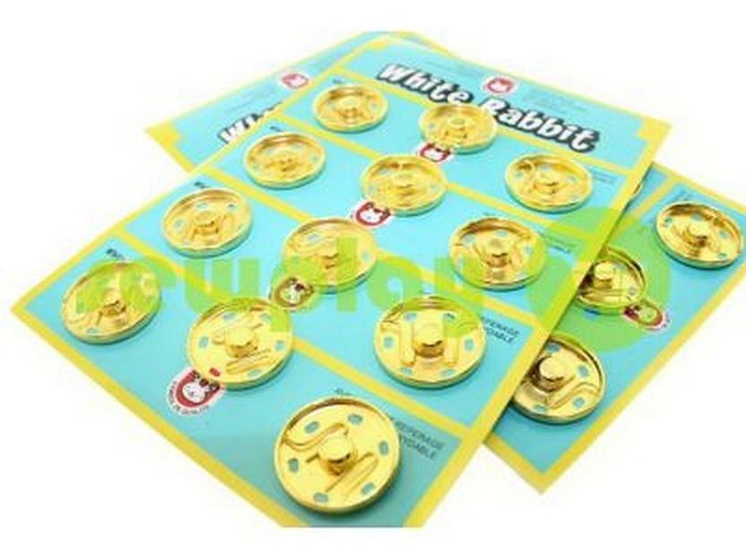 Кнопка пришивная (25мм) Золото фото 1