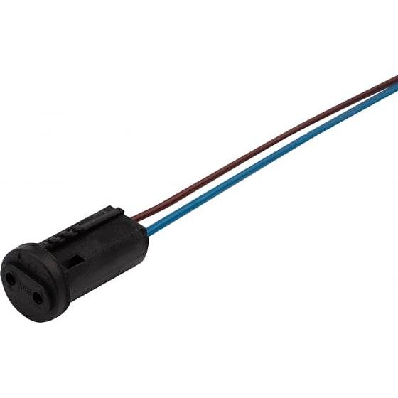 REXANT 11-8895 Цоколь «патрон» пластиковый G4 с проводом 15 см, (200шт. в упак) черный фото 1