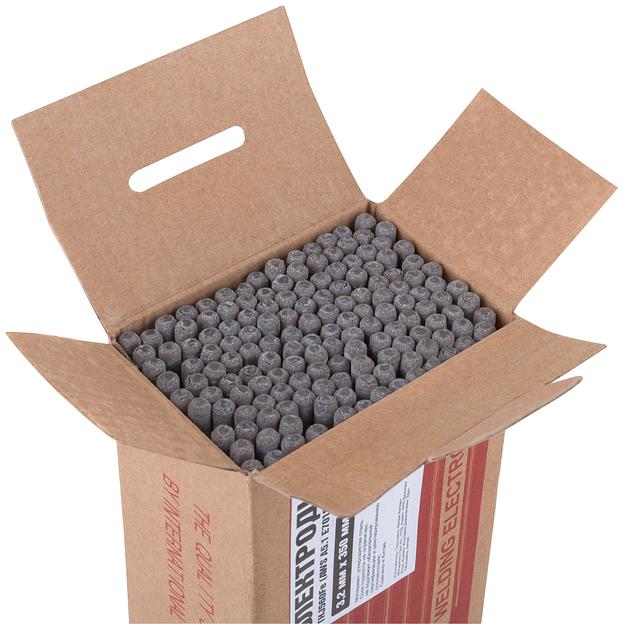 Электроды для углеродистых и низколегированных сталей 3.2 мм х 350 мм (коробка 5.0 кг) фото 5