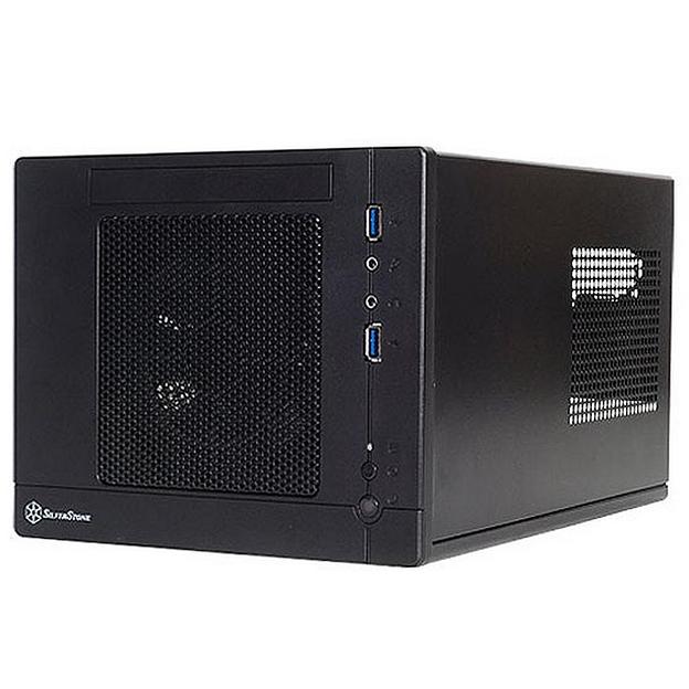 Sst Computer SST-SG05BB-Lite USB 3.0 Sugo Mini-ITX Compact Computer Cube Case, black ...