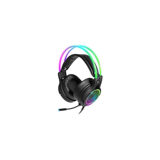 Гарнитура игровая Defender Cosmo PRO, для компьютера, накладные, проводные, черный [64536] фото 1