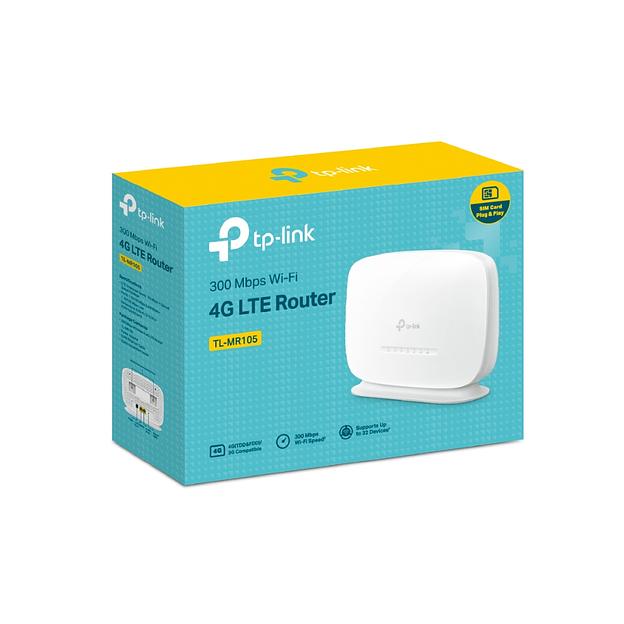 TP-Link TL-MR105 Wi-Fi роутер N300 с поддержкой 4G LTE фото 4