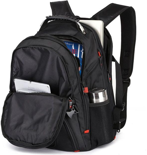 Рюкзак для ноутбука 16" SUMDEX black (PJN-301BK) фото 3