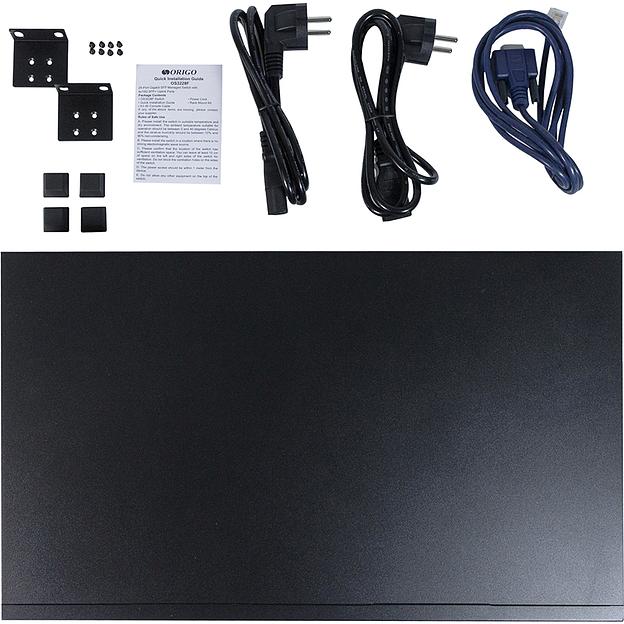 ORIGO OS3228F/A1A Управляемый L3 коммутатор 24x1000Base-X SFP, 4x10G SFP+ фото 4