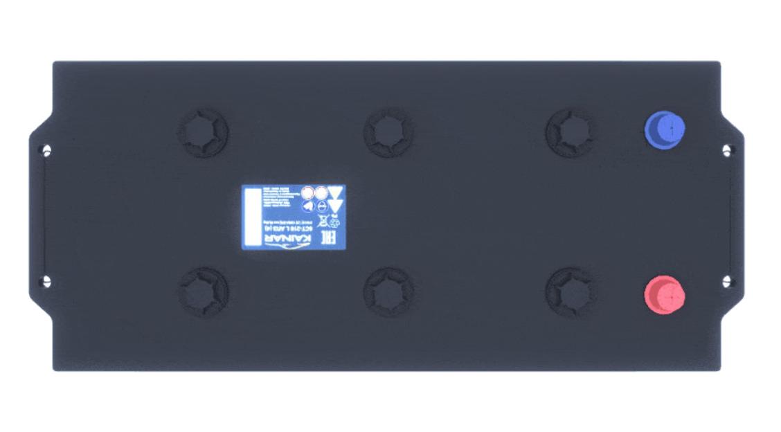 Аккумулятор Kainar 210 Ач фото 4