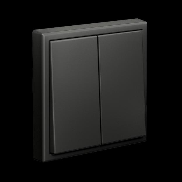 Переключатель 2-кл. ArtGallery (сх. 6/2) 10AX механизм базальт SE GAL001465 фото 5