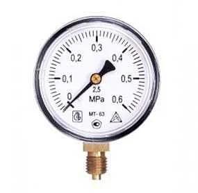 Манометр технический показ. МТ - 63 ОПТ фото 1