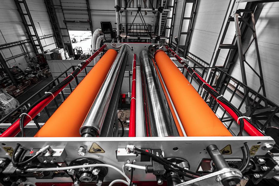 Однослойная экструзионная линия «Алеко Миди» ПЭВД 1100/1300-55 фото 9