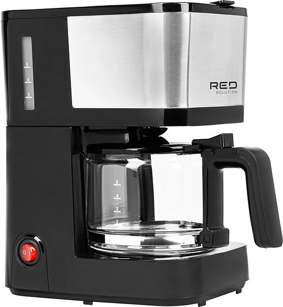 Кофеварка капельная Red Solution CM1534 600Вт черный/серебристый фото 2