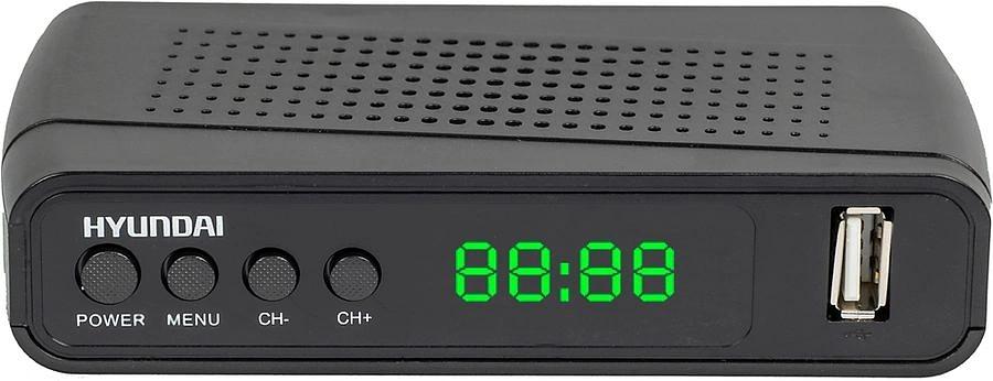 Ресивер DVB-T2 Hyundai H-DVB520 + WiFi-адаптер черный фото 10