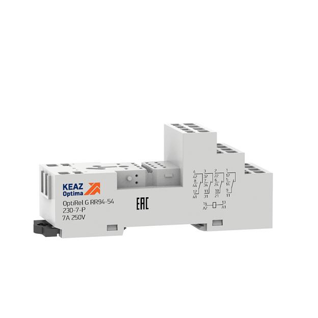 Розетка для реле OptiRel G RR94-54-230-7-P КЭАЗ 281169 фото 1