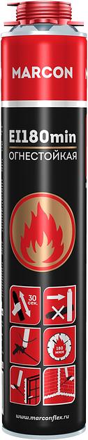 Пена монтажная MARCON профессиональная огнестойкая 900 гр фото 1