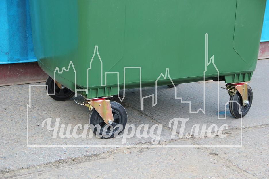 Евроконтейнер Razak 1100 л синий фото 3