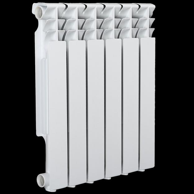 Радиатор Tropic 500x80 алюминиевый, 6 секций фото 1