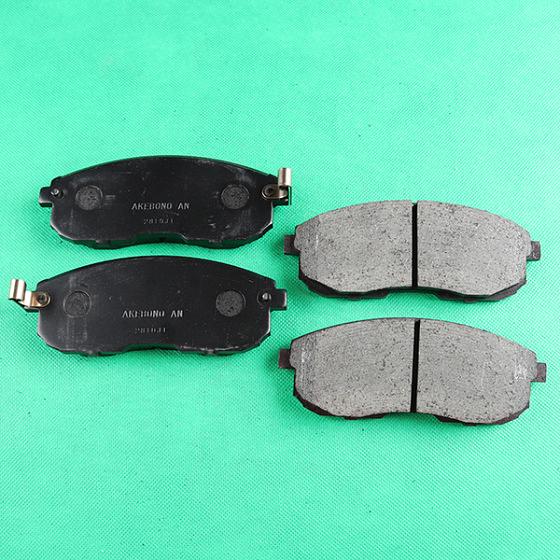 Колодки тормозные дисковые AN-709 WK Akebono фото 1