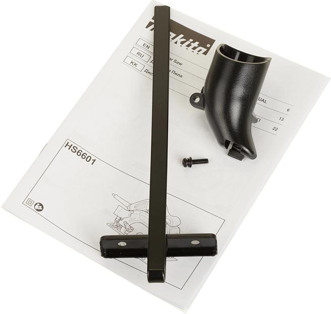 Циркулярная пила (дисковая) Makita HS6601 1050Вт (ручная) D диска.:165мм фото 7