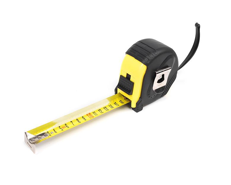 Рулетка  10м ширина 25мм обрез. с поверкой фото 2