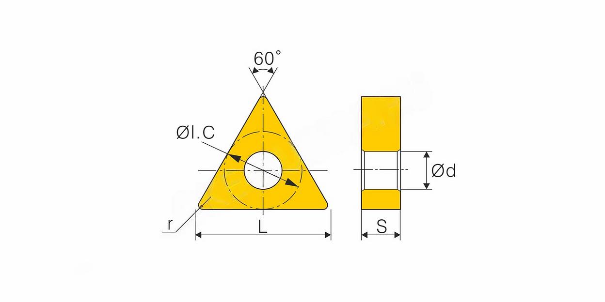 Пластина токарная TNMG 220404-OPM OC2115 Oke, опт фото 2