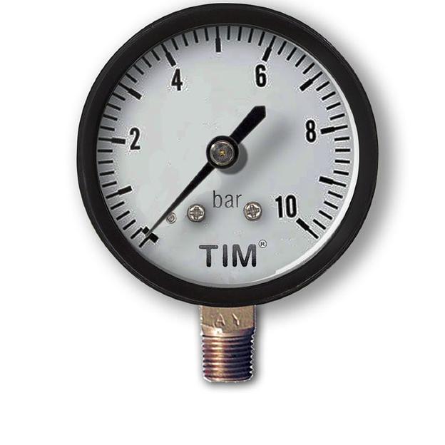 Манометр с клапаном, 1 МПа фото 1