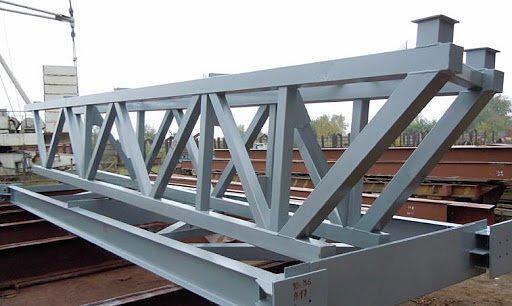Металлические подстропильные фермы фото 1