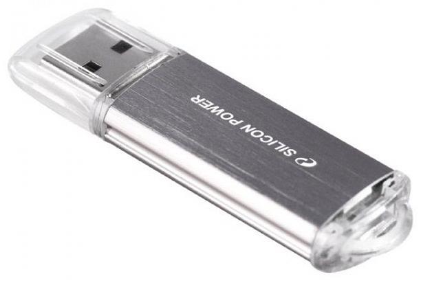 Флеш Диск Silicon Power 32Gb Ultima II-I Series SP032GBUF2M01V1S USB2.0 серебристый фото 2