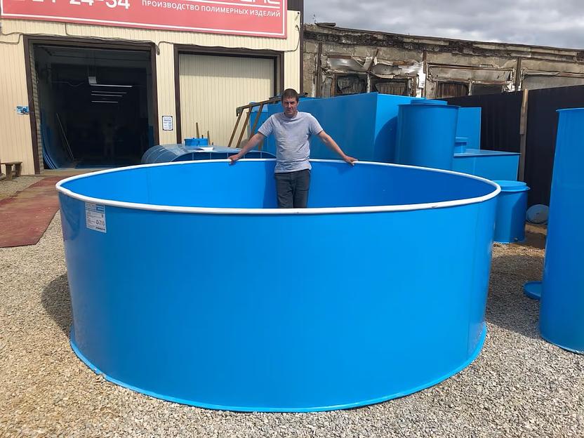 Круглый бассейн фото 7
