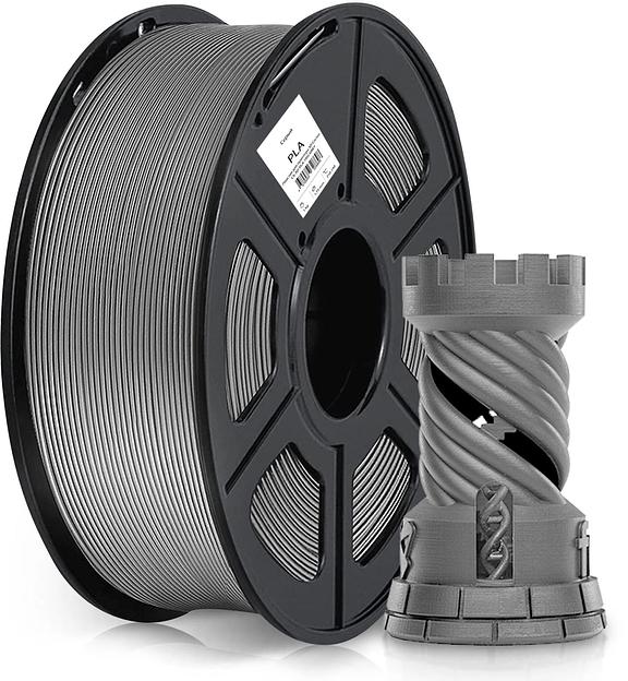 Пластик для принтера 3D Cactus CS-3D-PLA-1KG-GREY PLA d1.75мм 1кг 1цв. фото 1