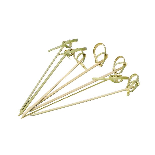 Пики 12 см. 100 шт/уп бамбук Узелок /1/40/ фото 1