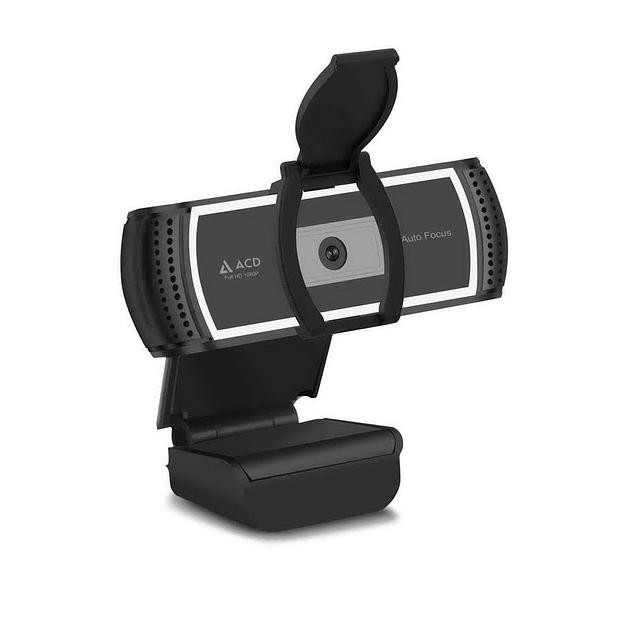 WEB Камера ACD-Vision UC700 CMOS 2МПикс (апрокс.3МПикс), 1920x1080p, 30к/с, автофокус, микрофон встр., кабель USB 2.0 1.5м, шторка объектива, универс. крепление, черный корп. RTL (551905) фото 4