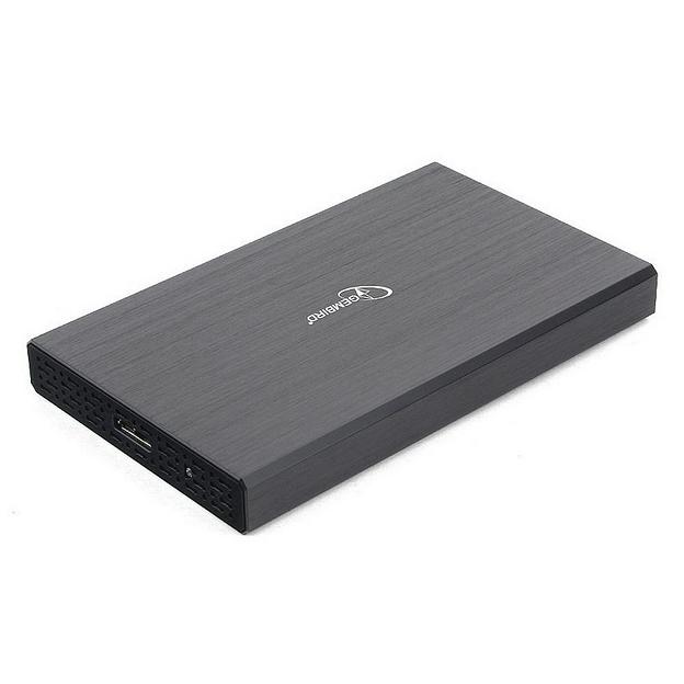 Внешний корпус 2.5" Gembird EE2-U3S-55, чёрный, USB 3.0, SATA, алюминий Gembird {50} (795069) фото 2