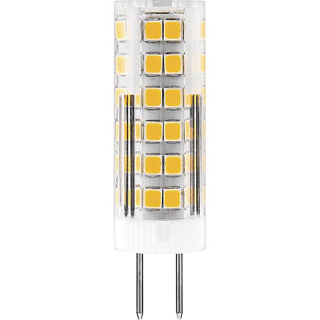Лампа светодиодная LED 7вт 230в G4 теплый капсульная фото 2