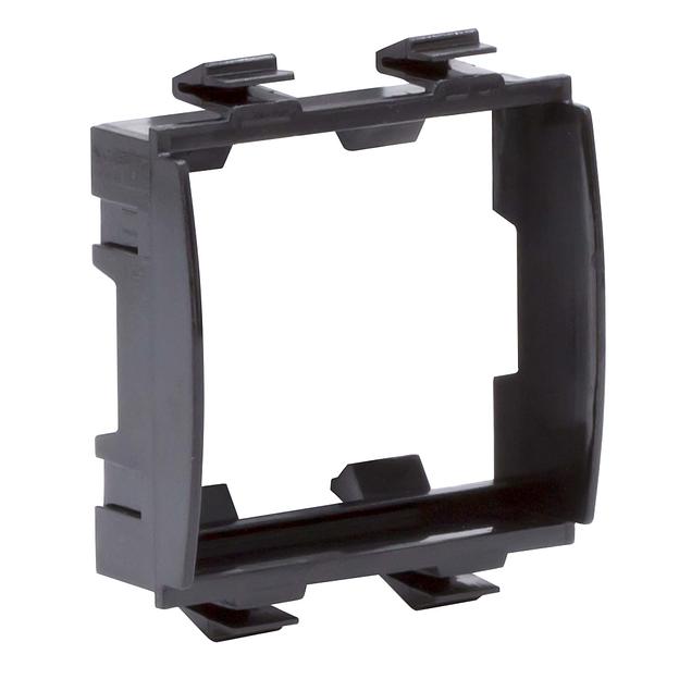 Dkc F0000AB Каркас под 2 модуля "Viva", черный фото 3