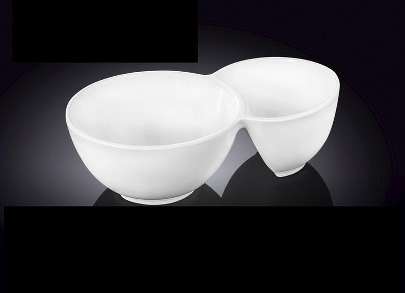 Емкость для закусок 18,5*11*5 см. 150/300 мл. Wilmax /6/48/ фото 1