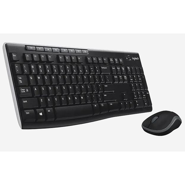 Клавиатура + мышь Logitech MK270 клав:черный мышь:черный USB беспроводная Multimedia фото 2