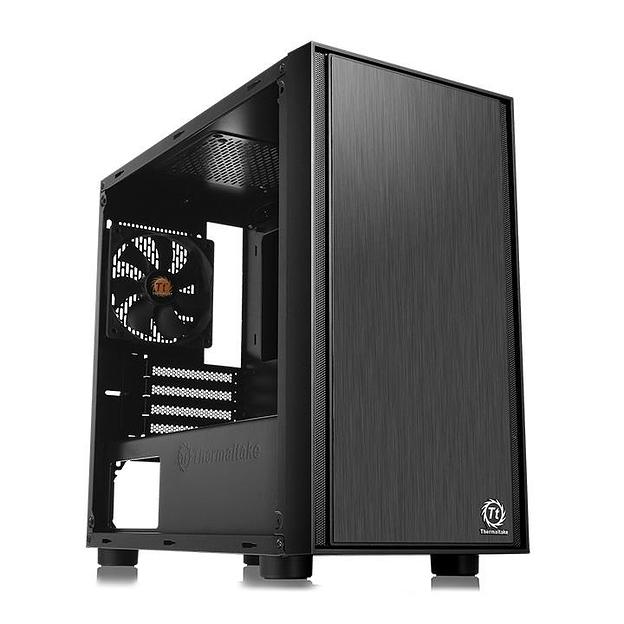 Case Tt Versa H17 черный без БП mATX 2xUSB2.0 1xUSB3.0 audio bott PSU" [CA-1J1-00S1WN-00] фото 2