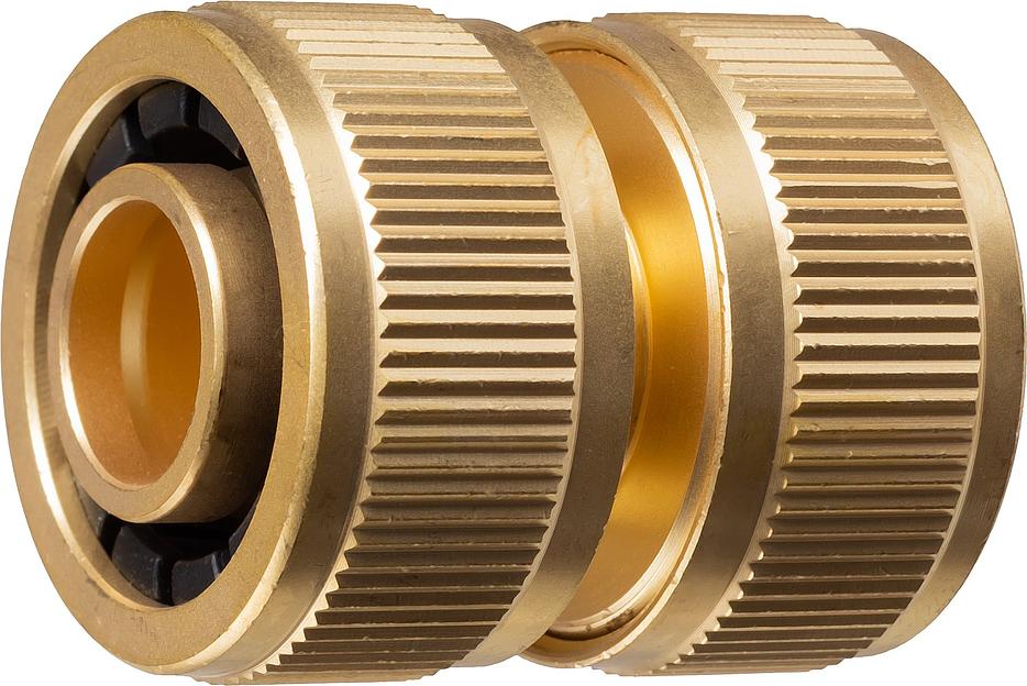 GRINDA BM-34, диаметр 3/4″, из латуни, для шланга, ремонтная муфта, PROLine (8-426143) фото 1