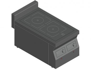 Плита индукционная Abat КИП-27н-3,5 71000019569 фото 1