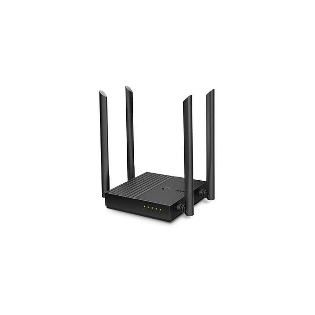 Wi-Fi роутер TP-LINK Archer A64, Wi-Fi 5, AC1300, 2.4/5ГГц, 4 LAN, черный фото 1