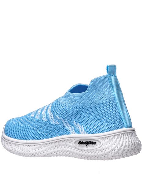 Кроссовки женские голубые фото 5