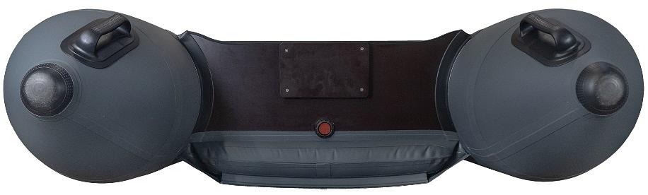 Лодка Барс 3200 НДНД, габариты: 3200*1540*420 мм., цвет: графит-черный фото 6