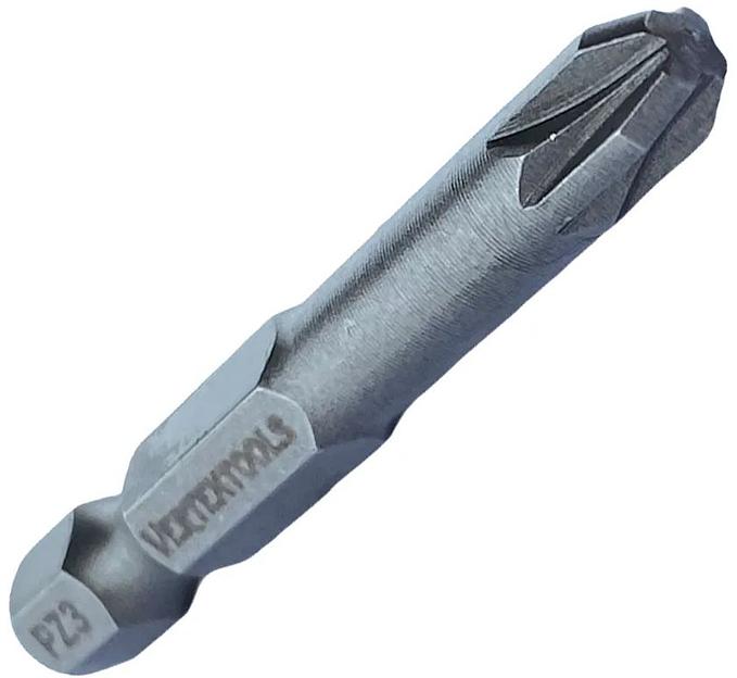 Бита PZ3x50 Vertextools (10шт/уп) фото 1