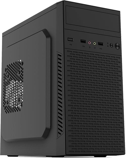Корпус Digma DCC-MN305 черный без БП mATX 1x80mm 1x120mm 2xUSB2.0 1xUSB3.0 audio фото 1