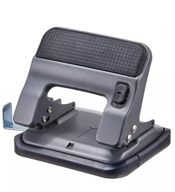 Дырокол Kw-Trio 09616GRAY макс.:30лист. металл серый отв.:2 фото 1