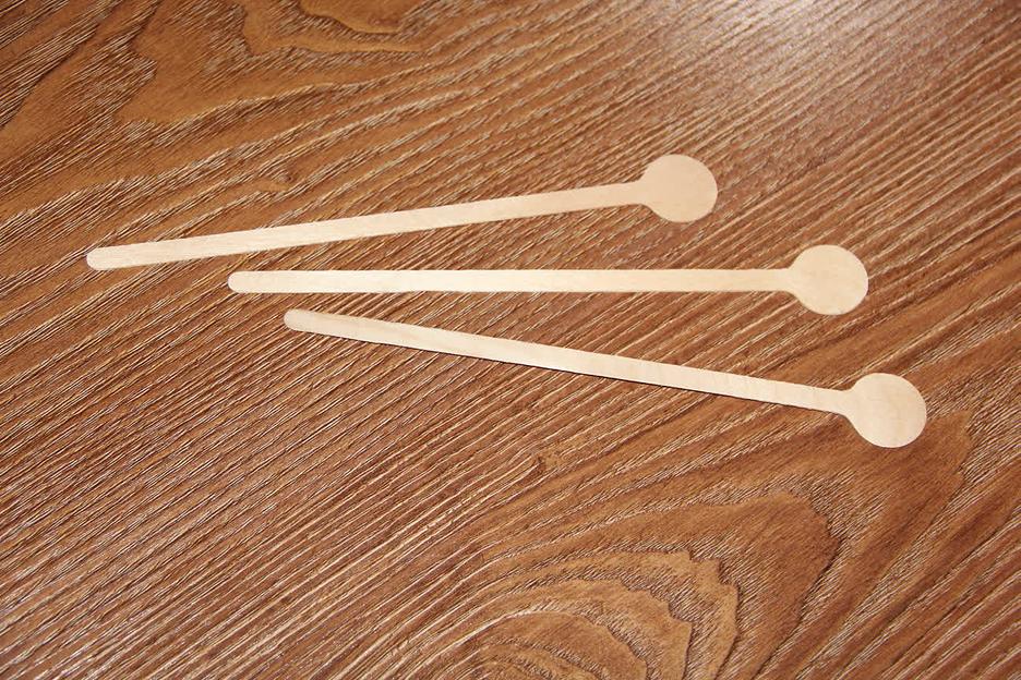 Размешиватель фигурный, одноразовый 180 мм фото 5