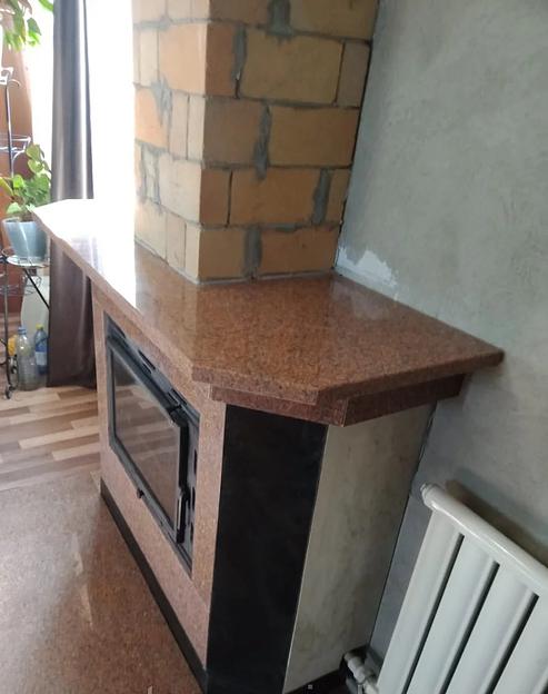 Камин гранитный под заказ фото 3