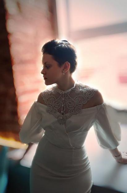 Воротник «Лилия» ОПТ фото 1