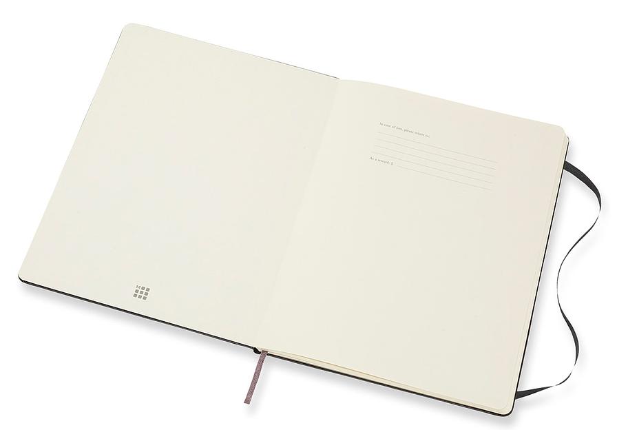 Еженедельник Moleskine CLASSIC WKNT XL 190х250мм 144стр. черный фото 2
