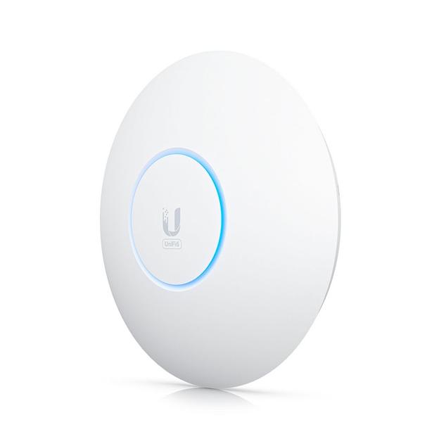 Точка беспроводного доступа Ubiquiti Access Point U6 Enterprise WiFi 6 support (2.4/5/6 GHz bands), 10.2 Gbps aggregate throughput rate, (1) 2.5GbE RJ45 port (PoE In)Powered with PoE+ (U6-Enterprise) фото 2