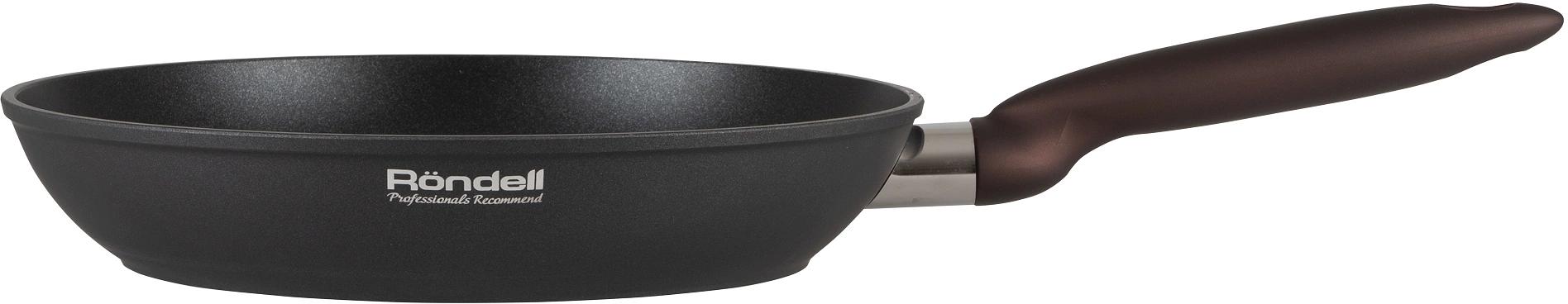 Сковорода Rondell Tierno RDA-1575 круглая 24см покрытие: Xylan Plus ручка несъемная (без крышки) черный фото 2